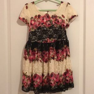 Children’s Place Floral Lace Dress